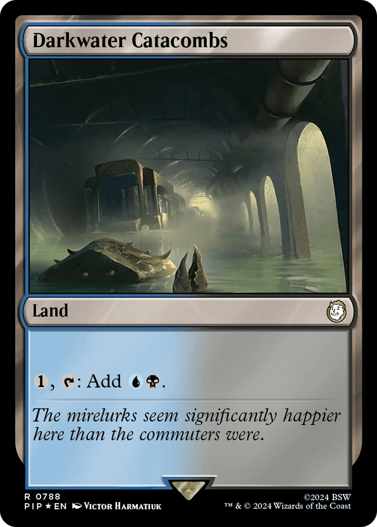 Darkwater Catacombs (Surge Foil) [Fallout] | Impulse Games and Hobbies