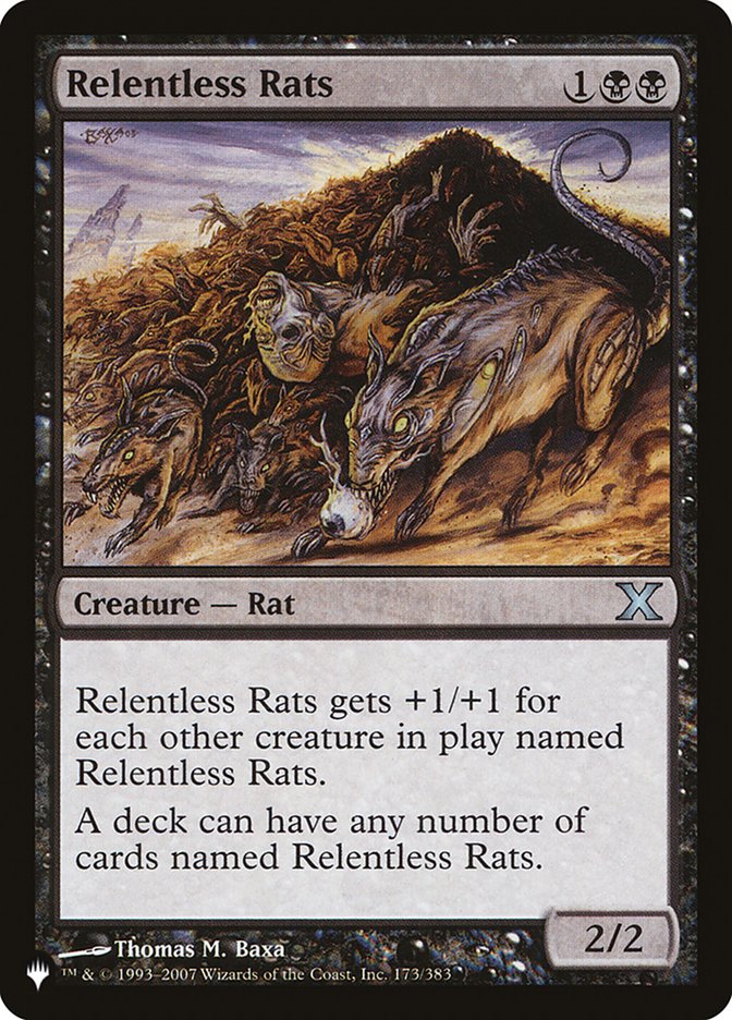 Relentless Rats [The List] | Impulse Games and Hobbies