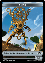 Aetherborn // Servo Double-Sided Token [Modern Horizons 3 Commander Tokens] | Impulse Games and Hobbies