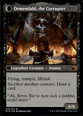 Jerren, Corrupted Bishop // Ormendahl, the Corrupted [Innistrad: Midnight Hunt] | Impulse Games and Hobbies