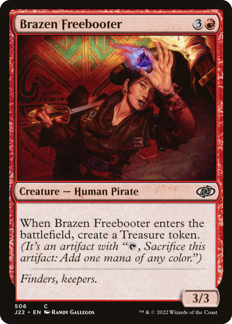 Brazen Freebooter [Jumpstart 2022] | Impulse Games and Hobbies