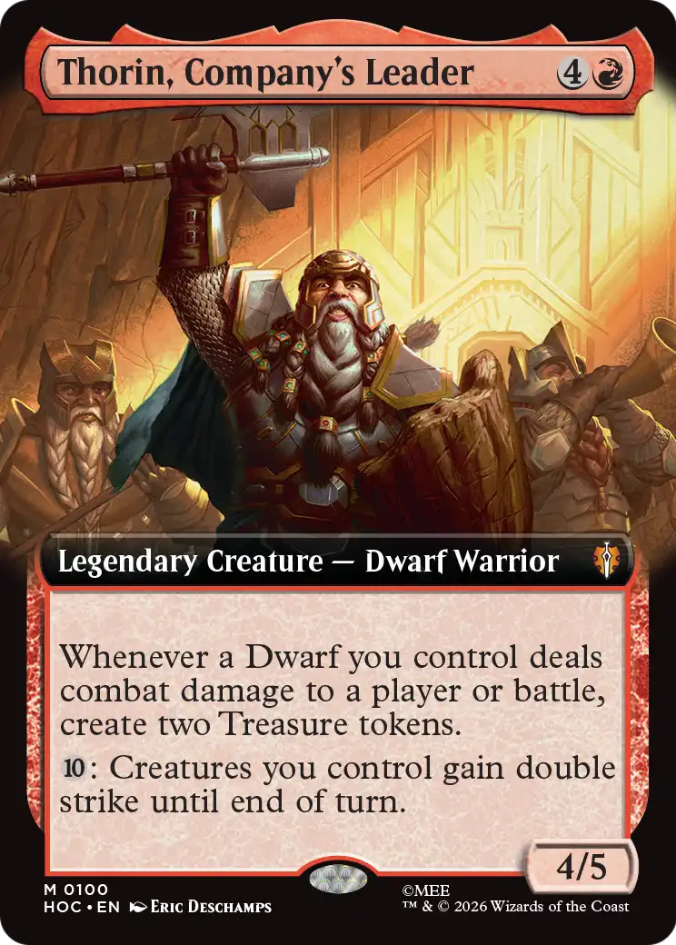 Thorin, Company's Leader (Extended Art) [The Hobbit: Eternal-Legal] | Impulse Games and Hobbies
