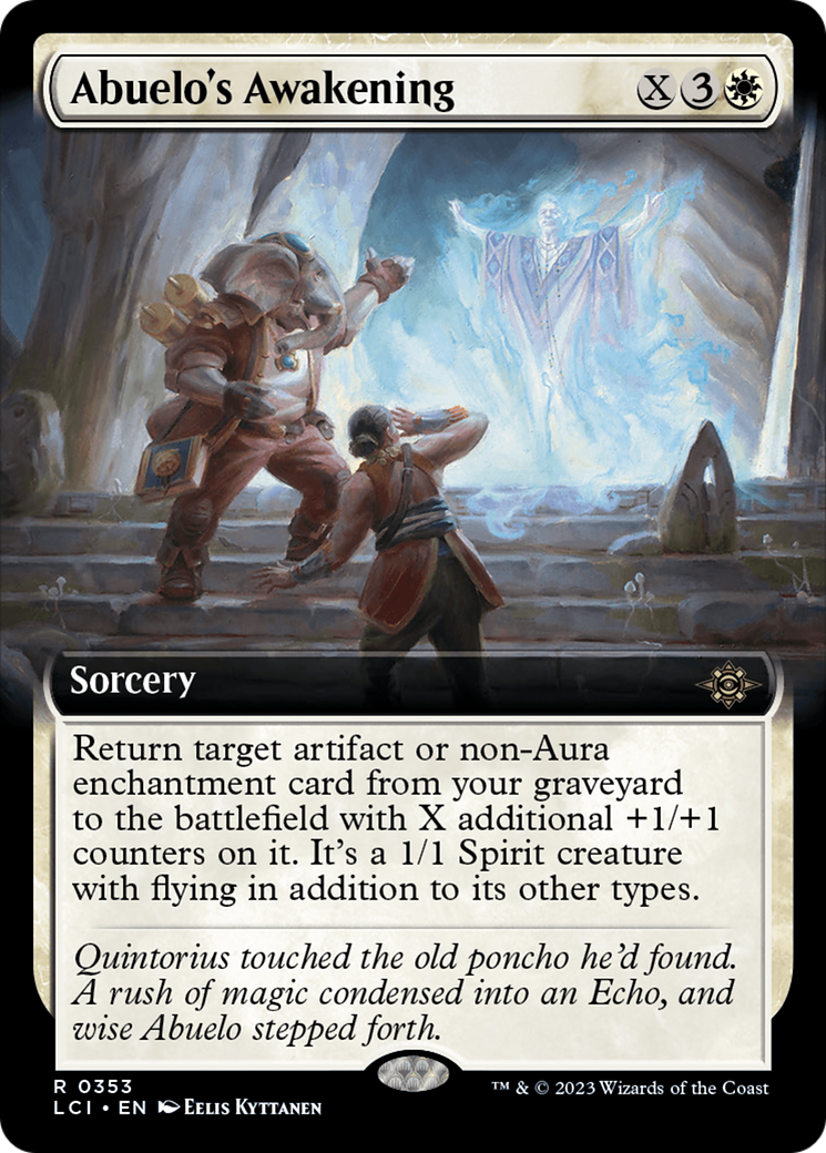Abuelo's Awakening (Extended Art) [The Lost Caverns of Ixalan] | Impulse Games and Hobbies