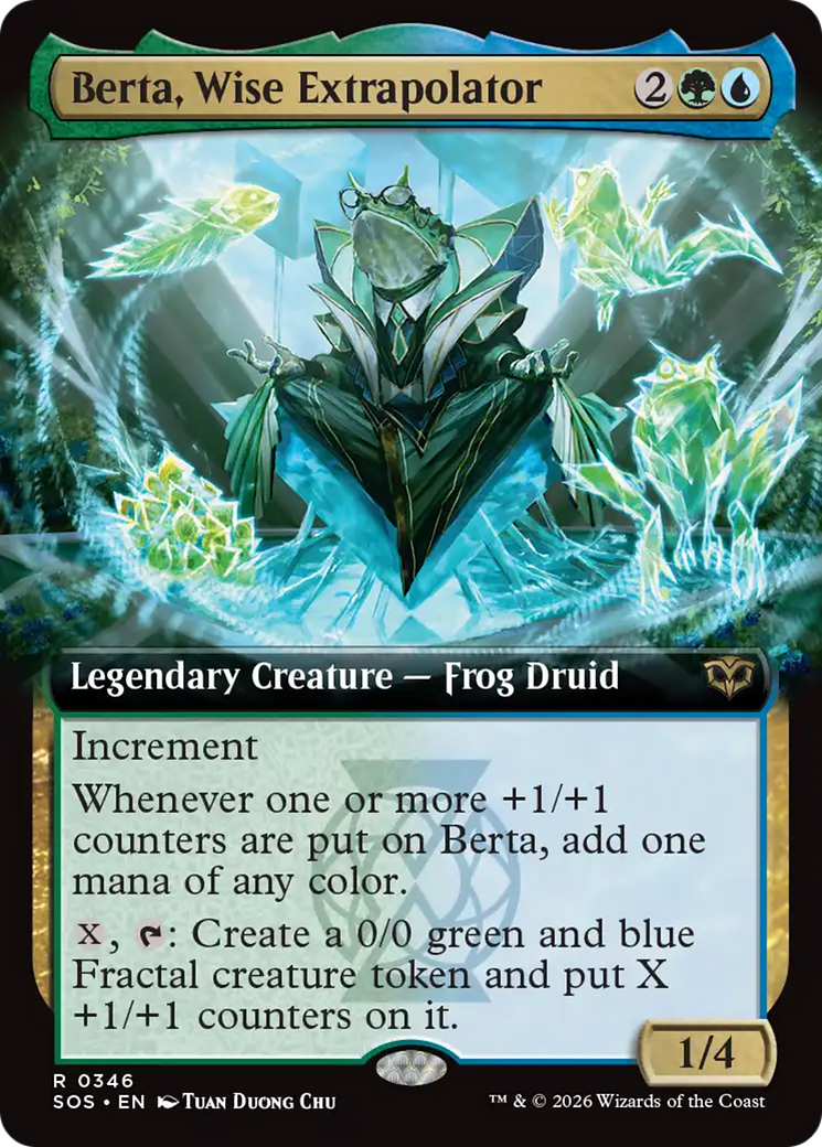 Berta, Wise Extrapolator (Extended Art) [Secrets of Strixhaven] | Impulse Games and Hobbies