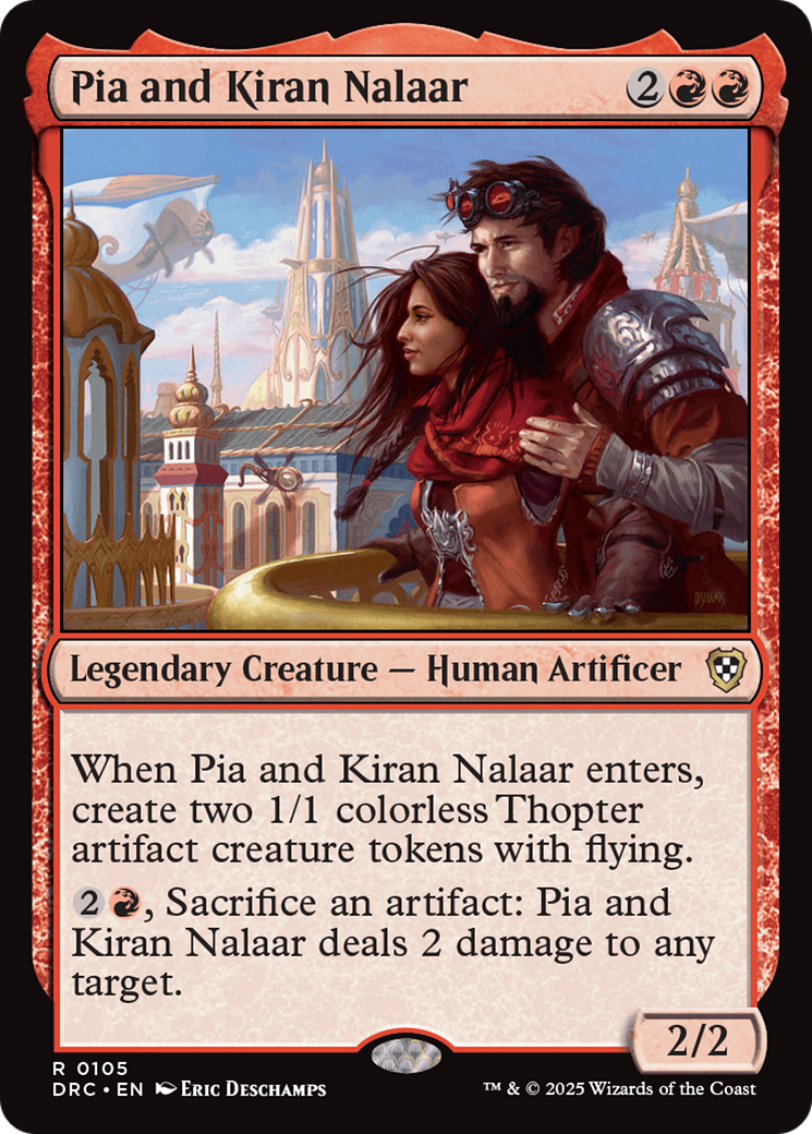 Pia and Kiran Nalaar [Aetherdrift Commander] | Impulse Games and Hobbies