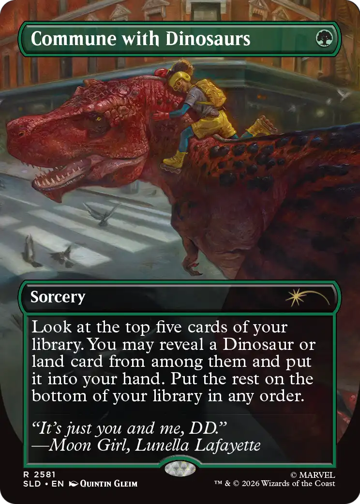 Commune with Dinosaurs [Secret Lair Drop Series] | Impulse Games and Hobbies