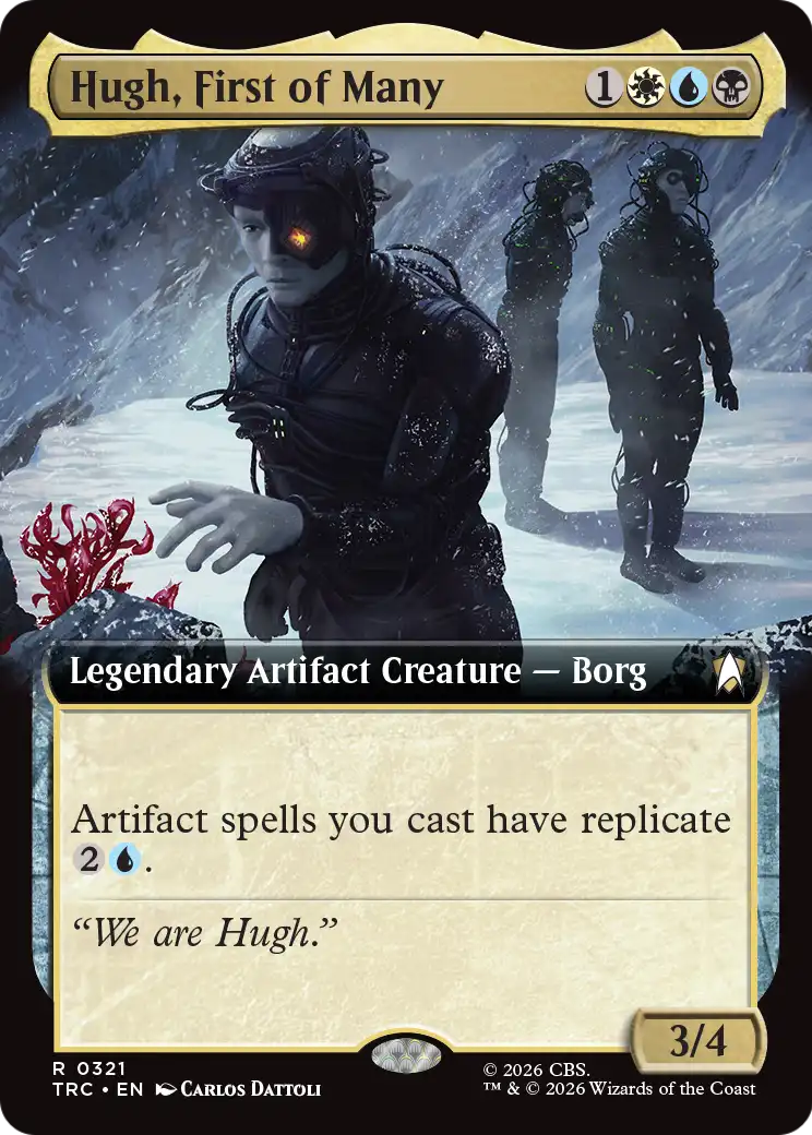 Hugh, First of Many (Extended Art) [Star Trek Commander] | Impulse Games and Hobbies