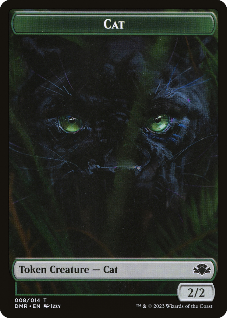 Cat Token (008) [Dominaria Remastered Tokens] | Impulse Games and Hobbies