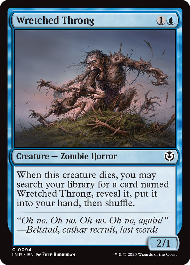 Wretched Throng [Innistrad Remastered] | Impulse Games and Hobbies
