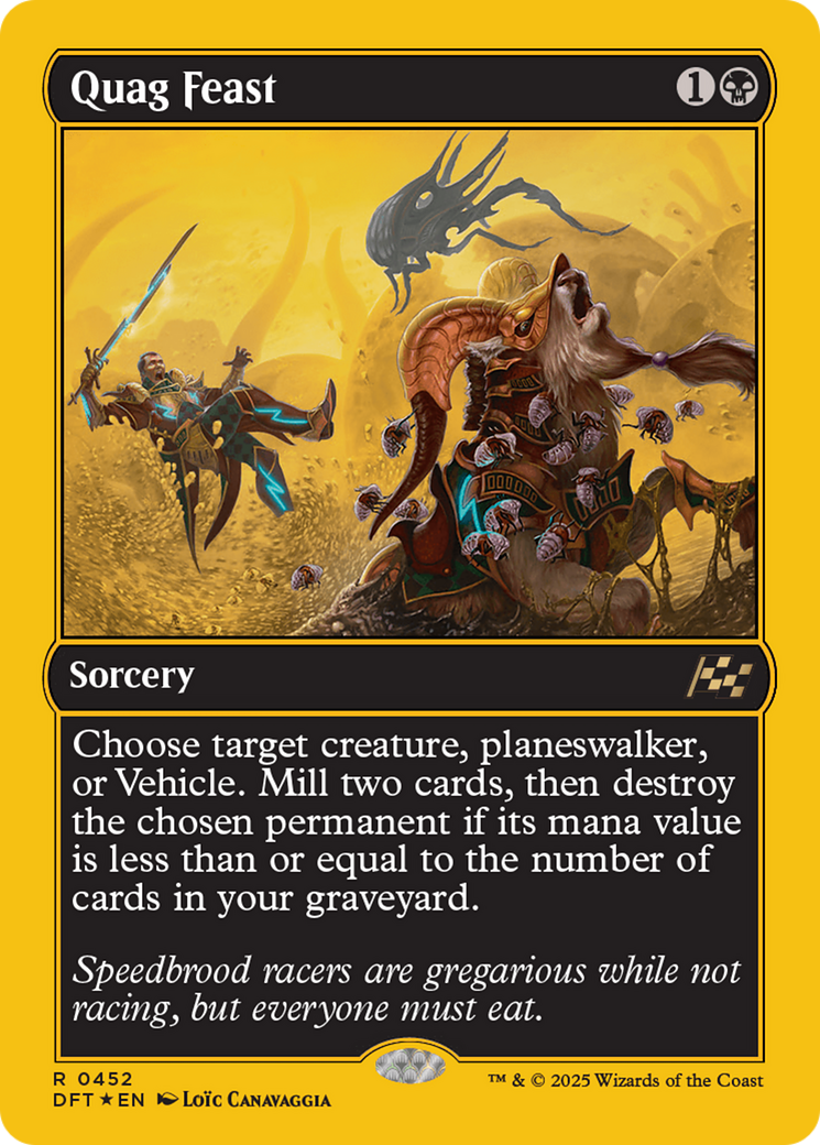 Quag Feast (First-Place Foil) [Aetherdrift] | Impulse Games and Hobbies