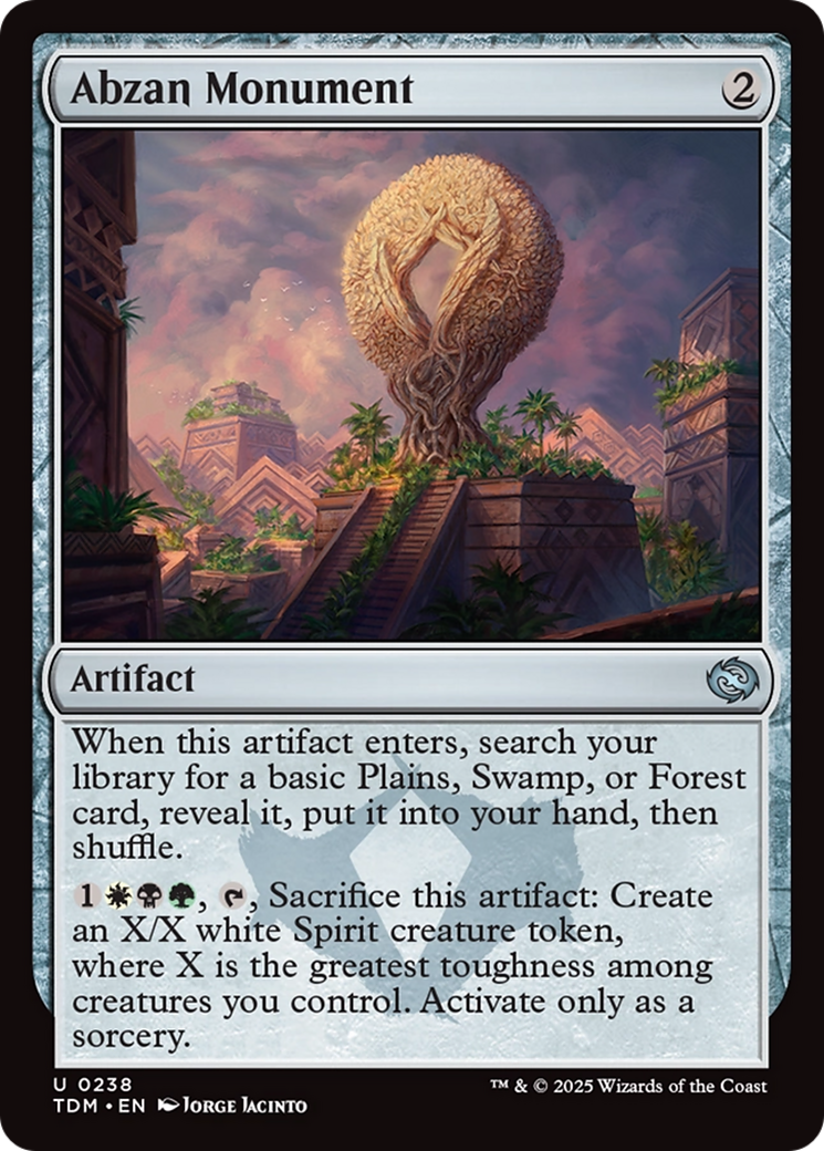 Abzan Monument [Tarkir: Dragonstorm] | Impulse Games and Hobbies