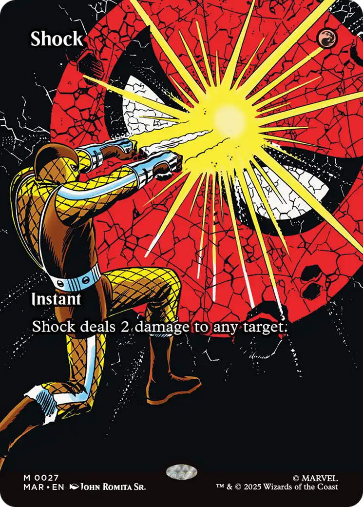 Shock (Borderless) [Marvel's Spider-Man: Eternal-Legal] | Impulse Games and Hobbies