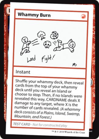 Whammy Burn (2021 Edition) [Mystery Booster Playtest Cards] | Impulse Games and Hobbies