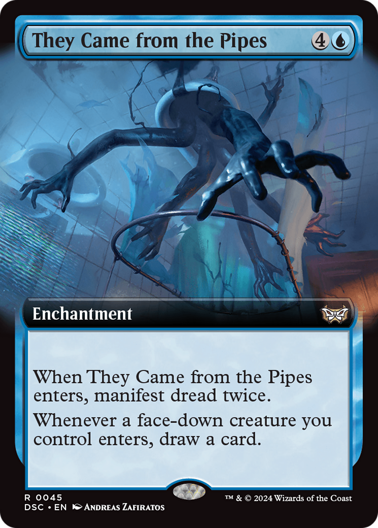 They Came from the Pipes (Extended Art) [Duskmourn: House of Horror Commander] | Impulse Games and Hobbies