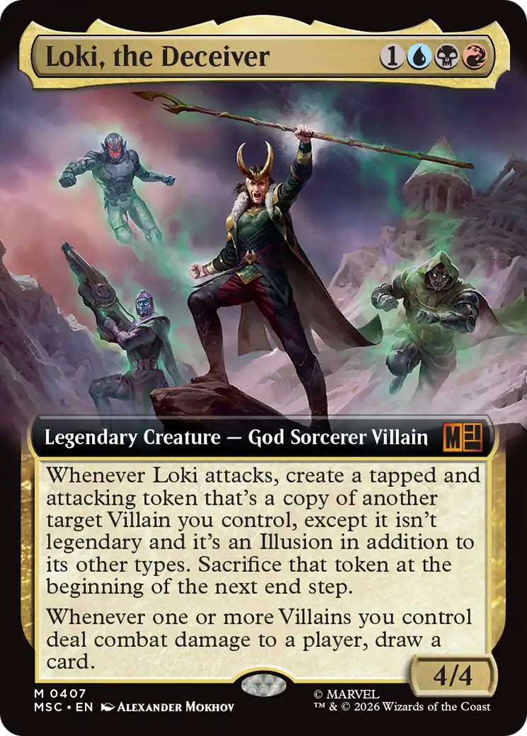 Loki, the Deceiver (Extended Art) [Marvel Super Heroes Commander] | Impulse Games and Hobbies