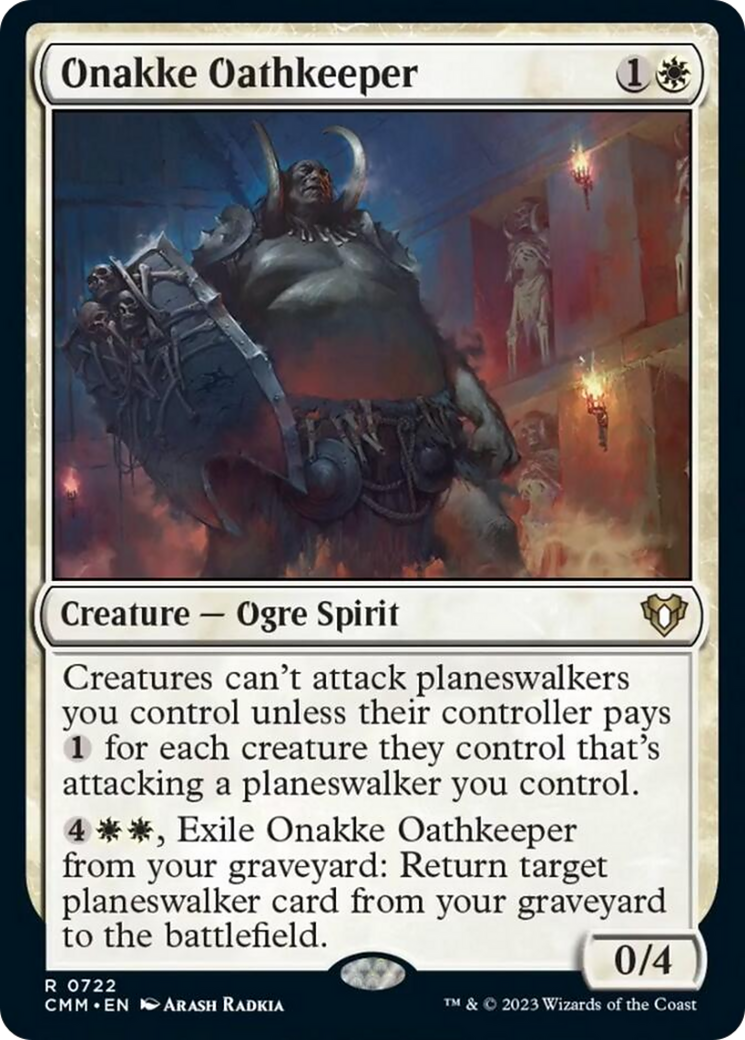 Onakke Oathkeeper [Commander Masters] | Impulse Games and Hobbies