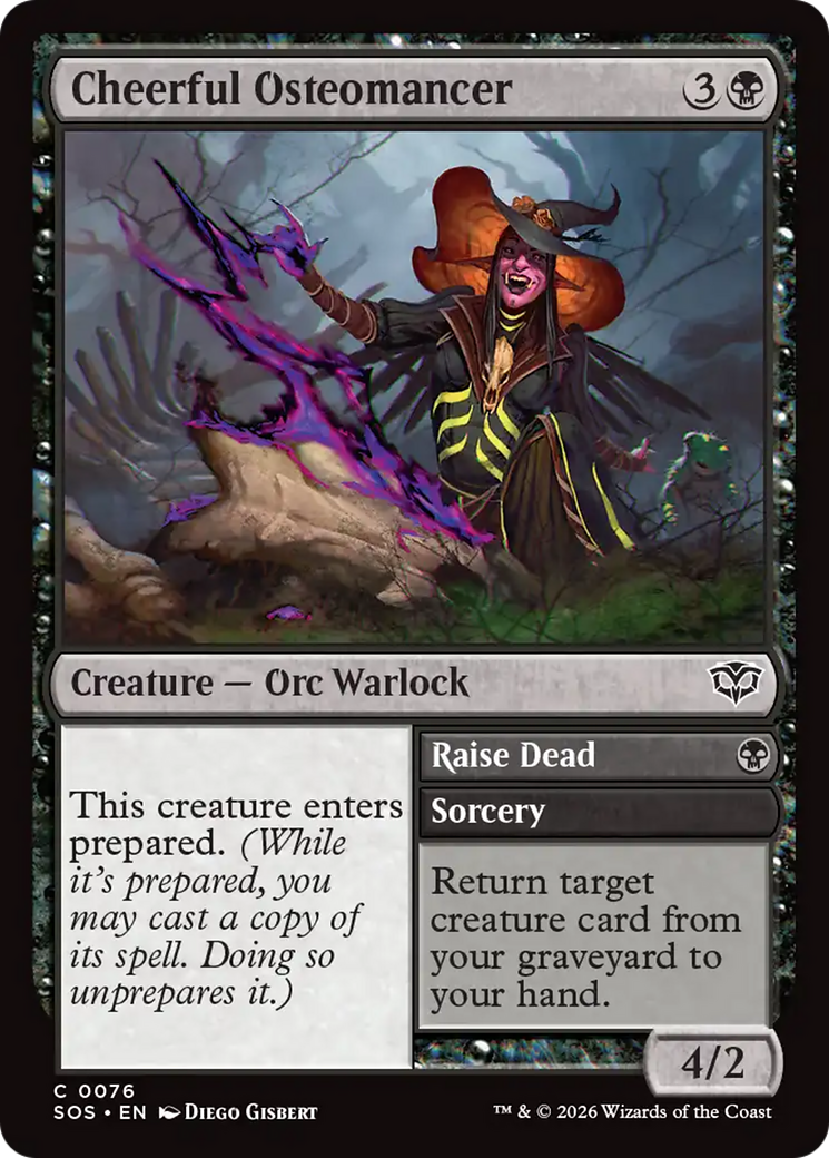 Cheerful Osteomancer [Secrets of Strixhaven] | Impulse Games and Hobbies