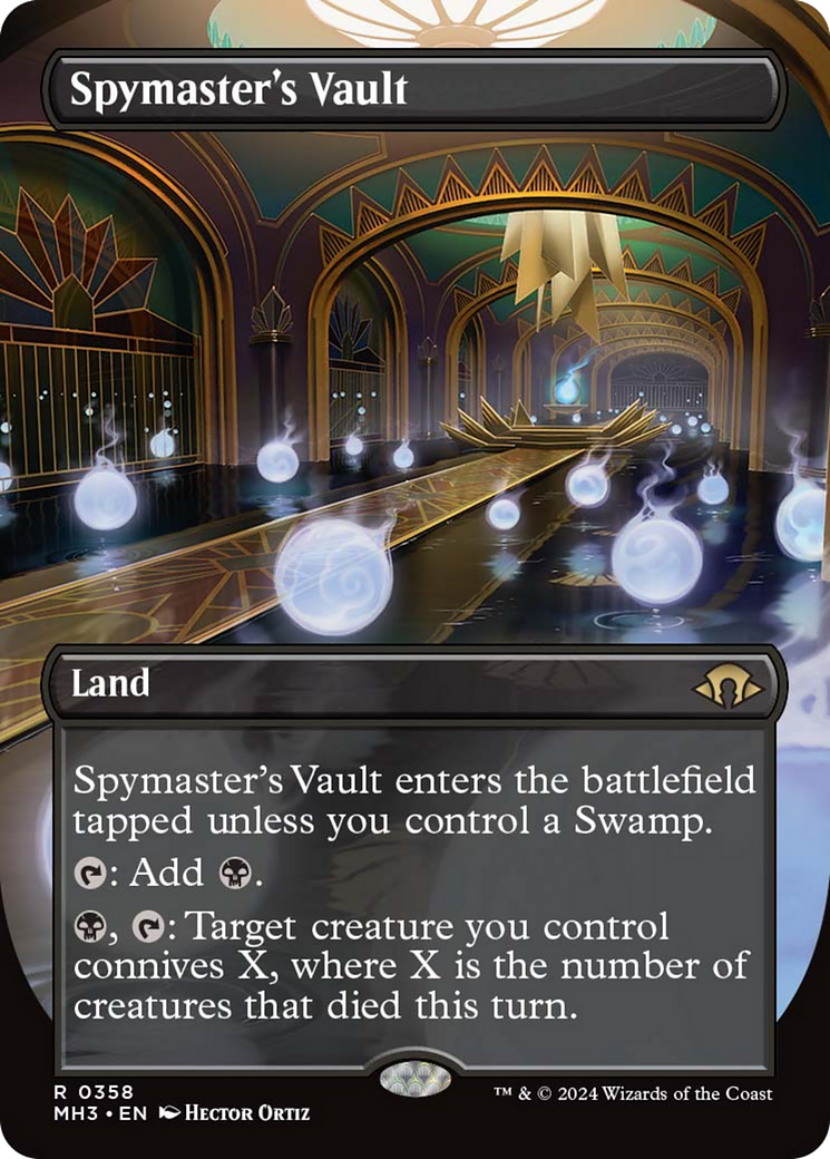 Spymaster's Vault (Borderless) [Modern Horizons 3] | Impulse Games and Hobbies