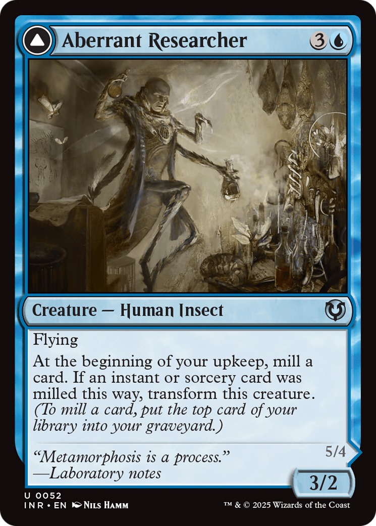 Aberrant Researcher // Perfected Form [Innistrad Remastered] | Impulse Games and Hobbies