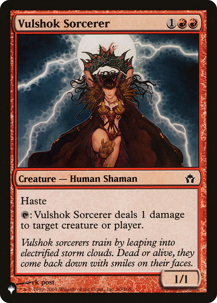 Vulshok Sorcerer [The List] | Impulse Games and Hobbies