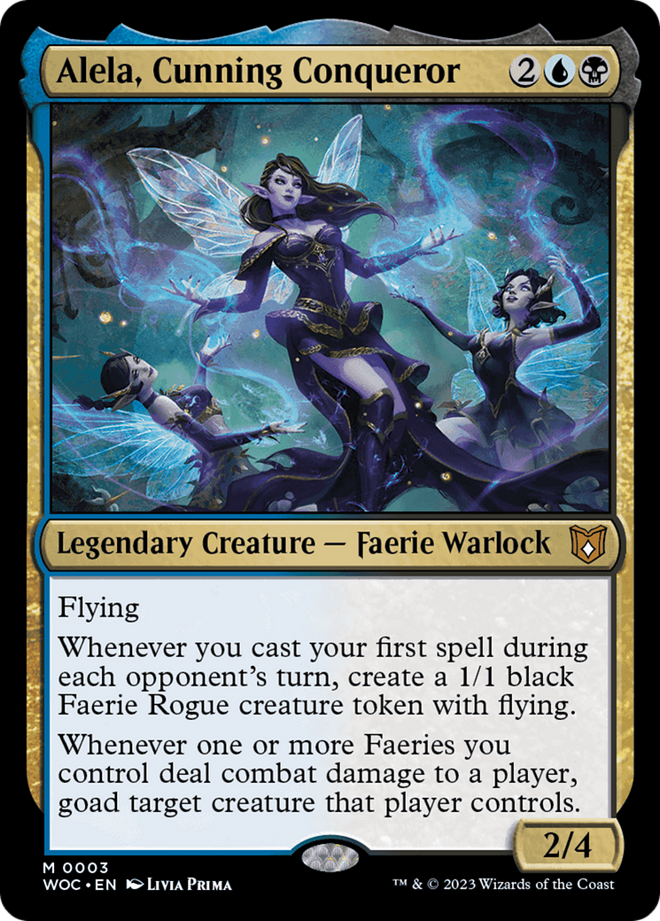 Alela, Cunning Conqueror [Wilds of Eldraine Commander] | Impulse Games and Hobbies