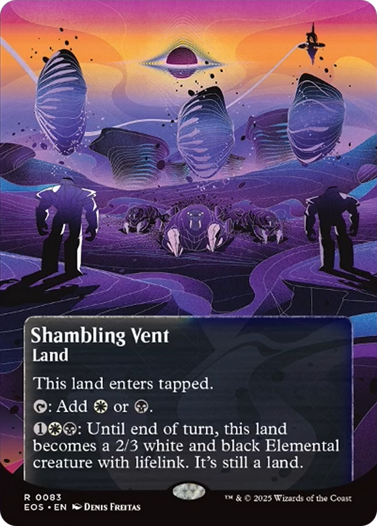 Shambling Vent (0083) (Borderless) [Edge of Eternities: Stellar Sights] | Impulse Games and Hobbies