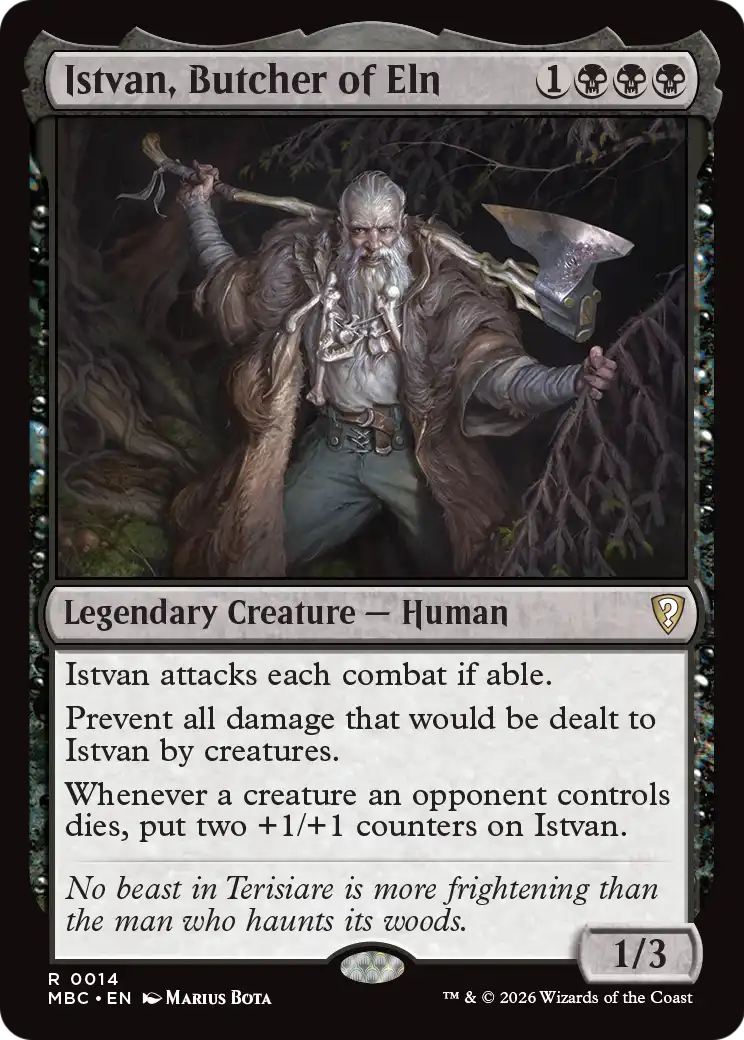 Istvan, Butcher of Eln [Mystery Booster: Commander Edition] | Impulse Games and Hobbies