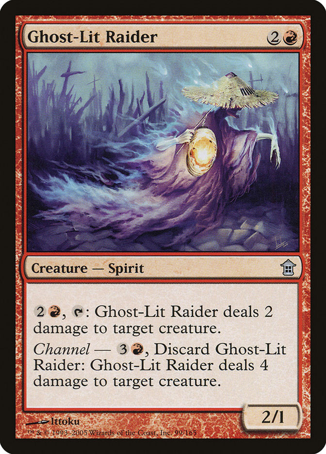 Ghost-Lit Raider [Saviors of Kamigawa] | Impulse Games and Hobbies