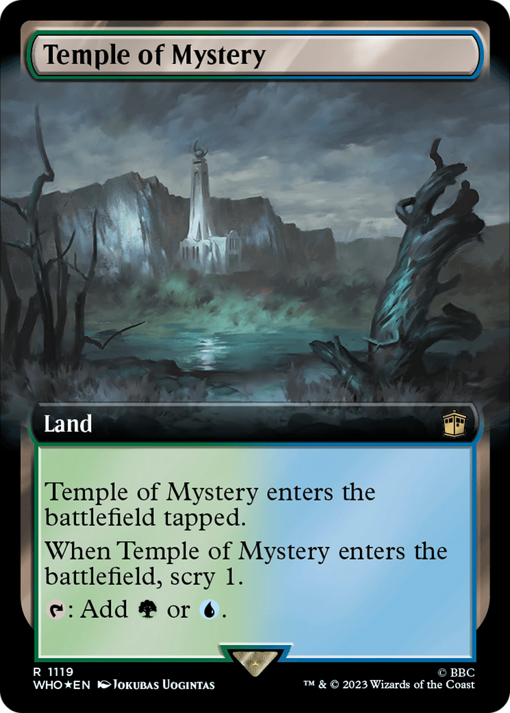 Temple of Mystery (Extended Art) (Surge Foil) [Doctor Who] | Impulse Games and Hobbies