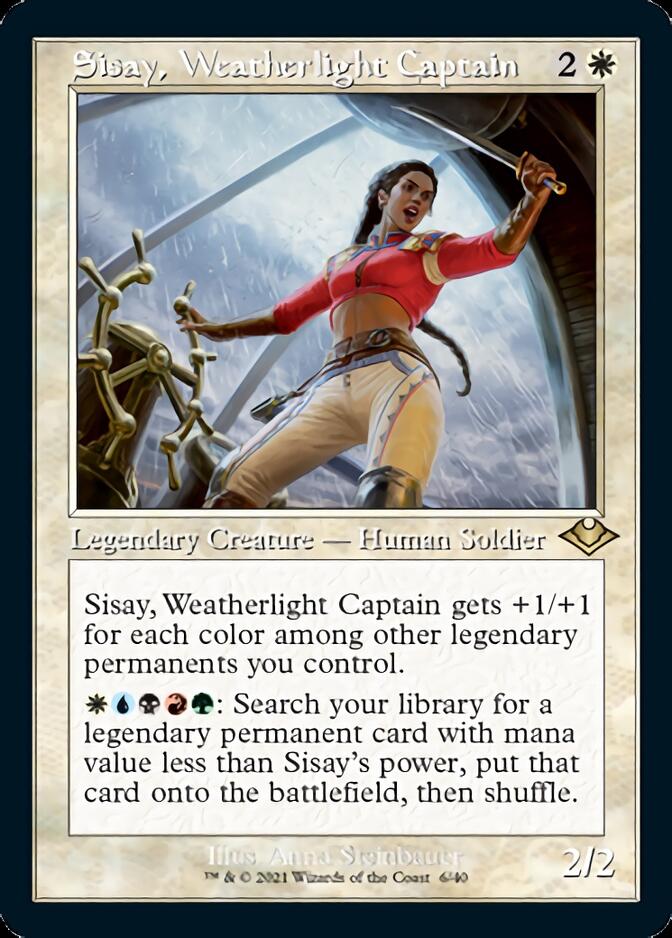 Sisay, Weatherlight Captain (Retro) [Modern Horizons] | Impulse Games and Hobbies