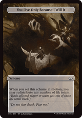 You Live Only Because I Will It (Full Art) [Duskmourn: Archenemy] | Impulse Games and Hobbies