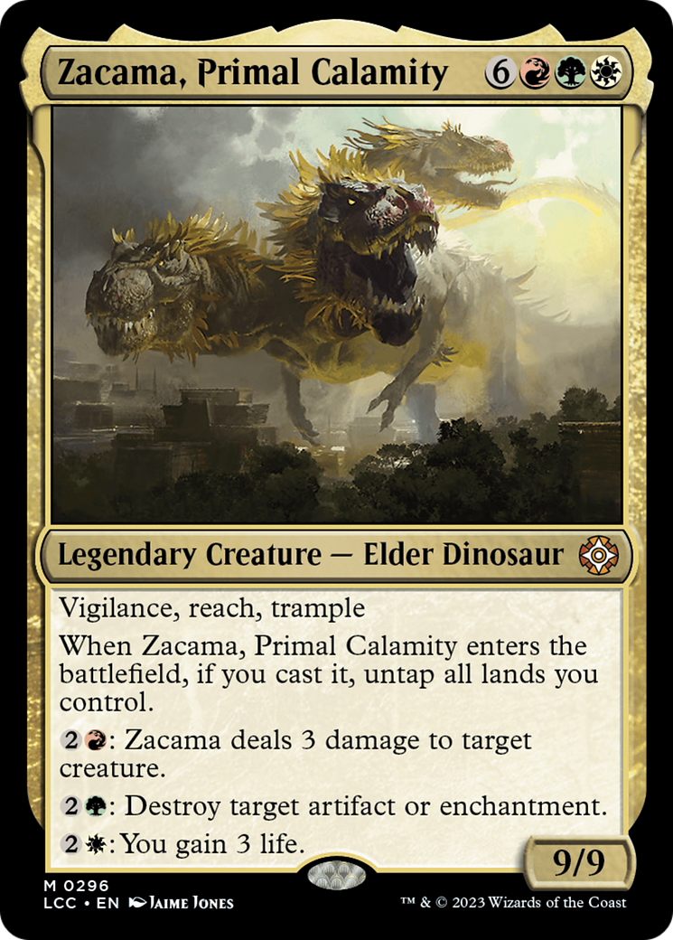 Zacama, Primal Calamity [The Lost Caverns of Ixalan Commander] | Impulse Games and Hobbies