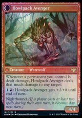 Ill-Tempered Loner // Howlpack Avenger [Innistrad: Crimson Vow Prerelease Promos] | Impulse Games and Hobbies
