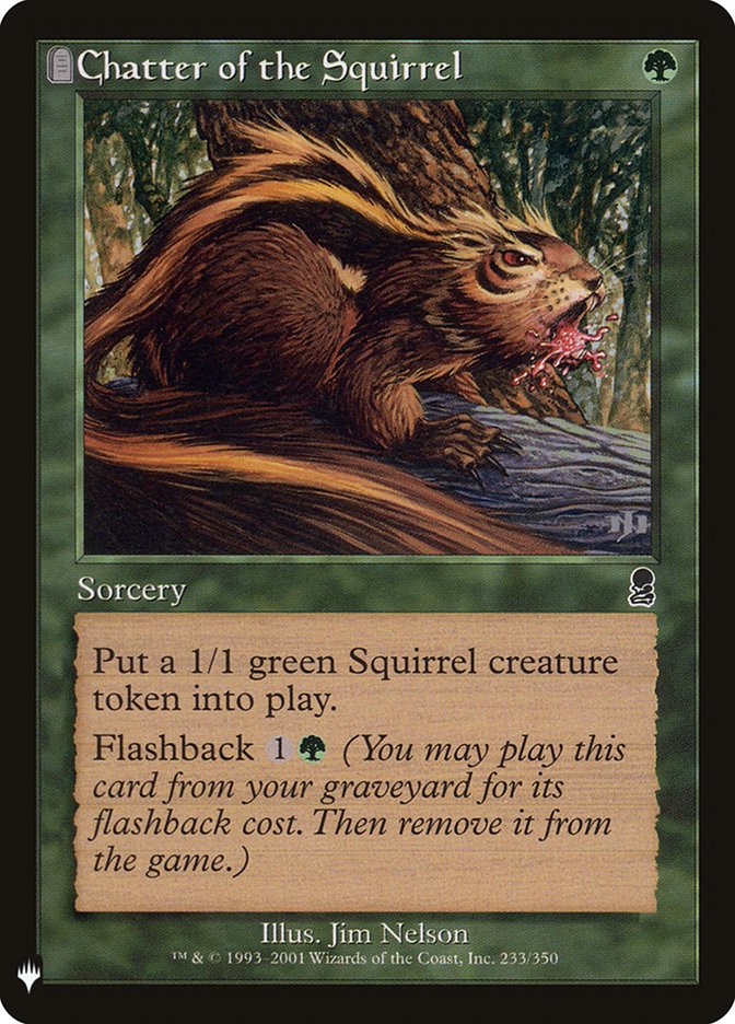 Chatter of the Squirrel [Mystery Booster] | Impulse Games and Hobbies