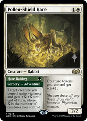 Pollen-Shield Hare // Hare Raising (Promo Pack) [Wilds of Eldraine Promos] | Impulse Games and Hobbies