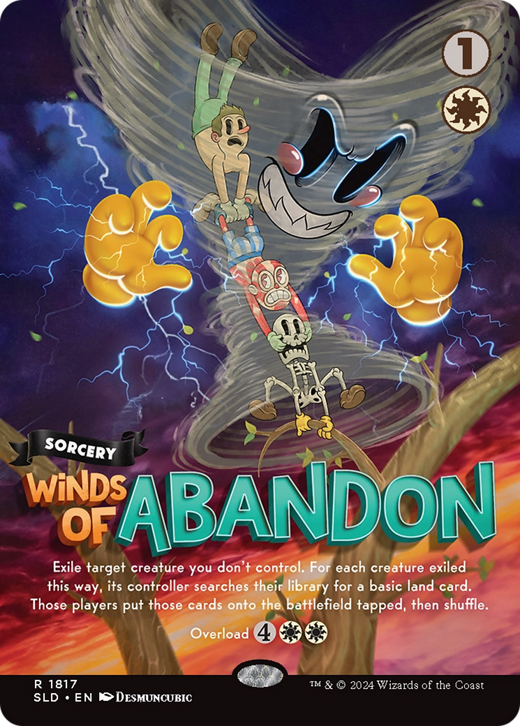 Winds of Abandon (Rainbow Foil) [Secret Lair Drop Series] | Impulse Games and Hobbies