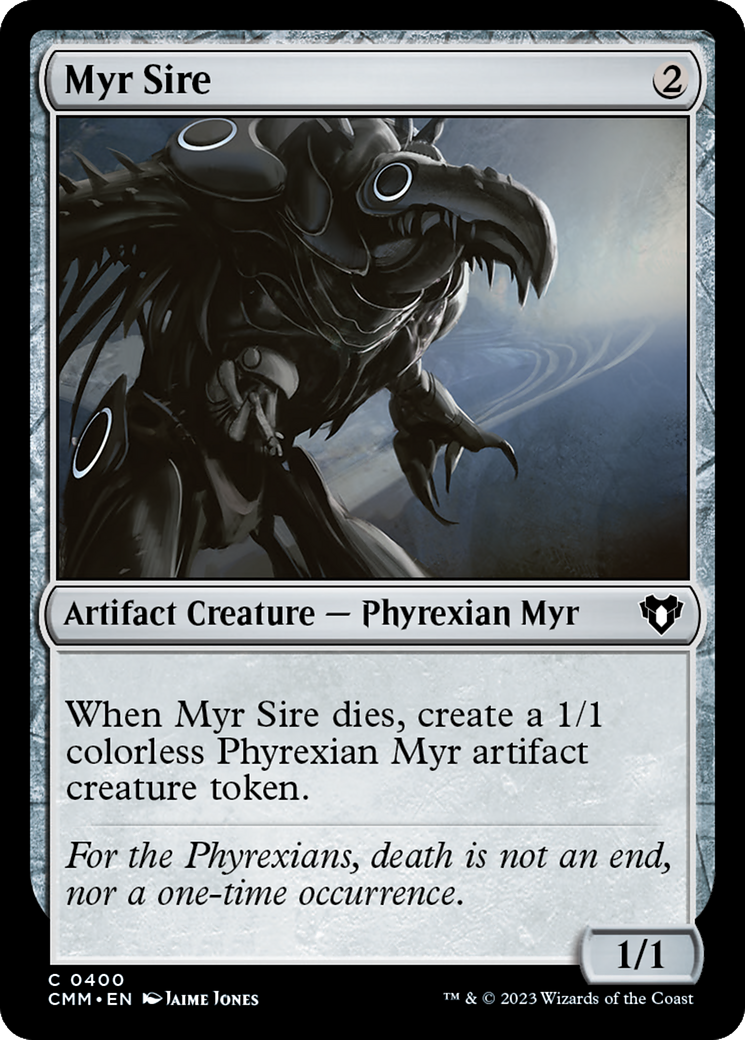 Myr Sire [Commander Masters] | Impulse Games and Hobbies