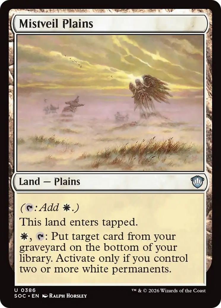 Mistveil Plains [Secrets of Strixhaven Commander] | Impulse Games and Hobbies