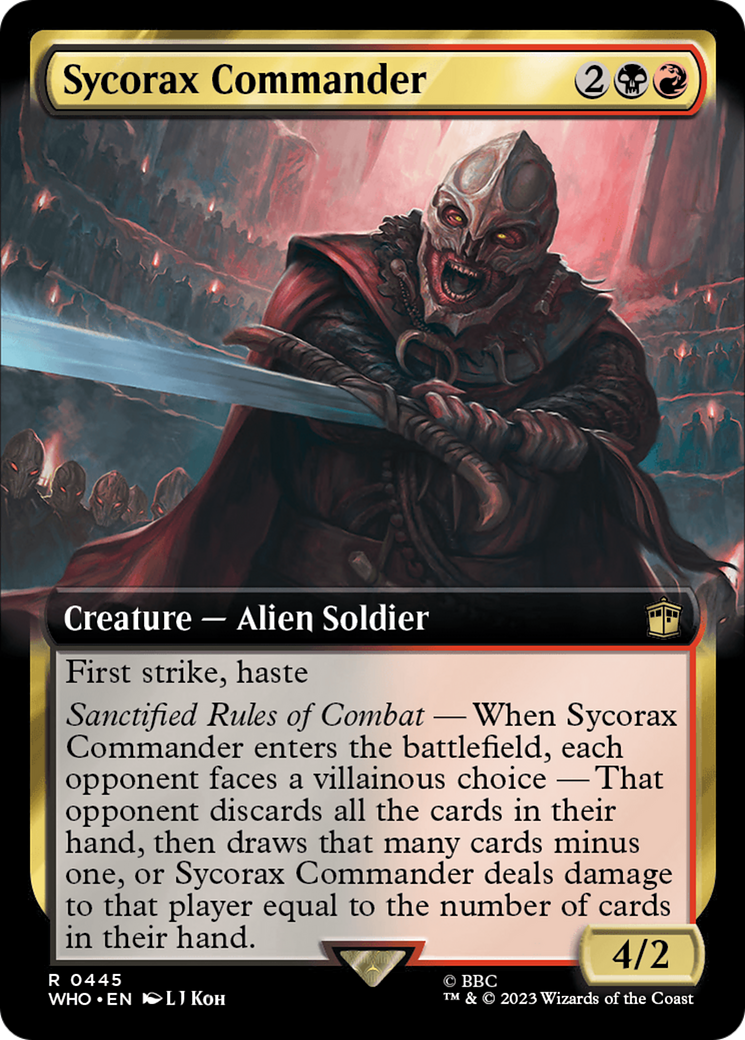 Sycorax Commander (Extended Art) [Doctor Who] | Impulse Games and Hobbies