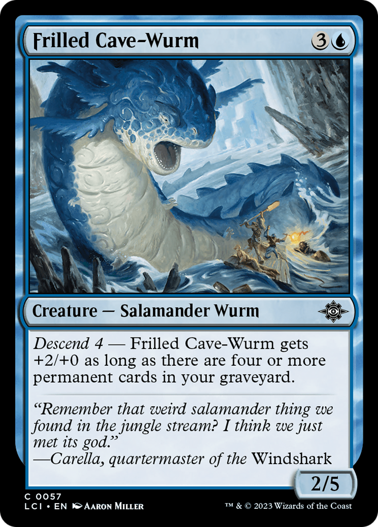 Frilled Cave-Wurm [The Lost Caverns of Ixalan] | Impulse Games and Hobbies