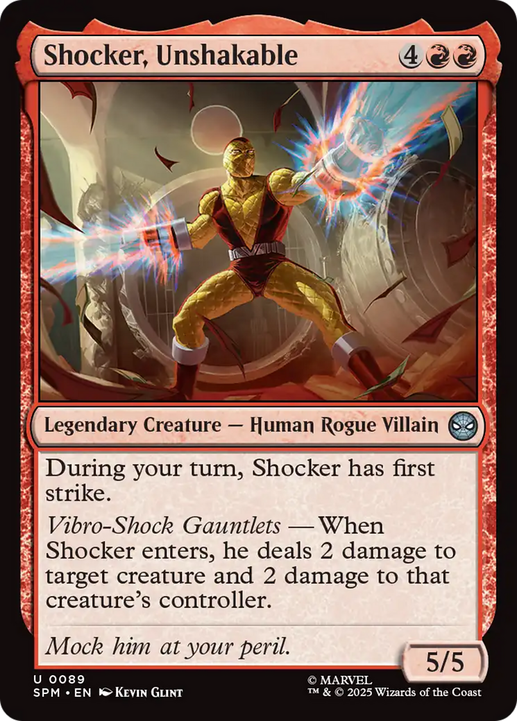 Shocker, Unshakable [Marvel's Spider-Man] | Impulse Games and Hobbies