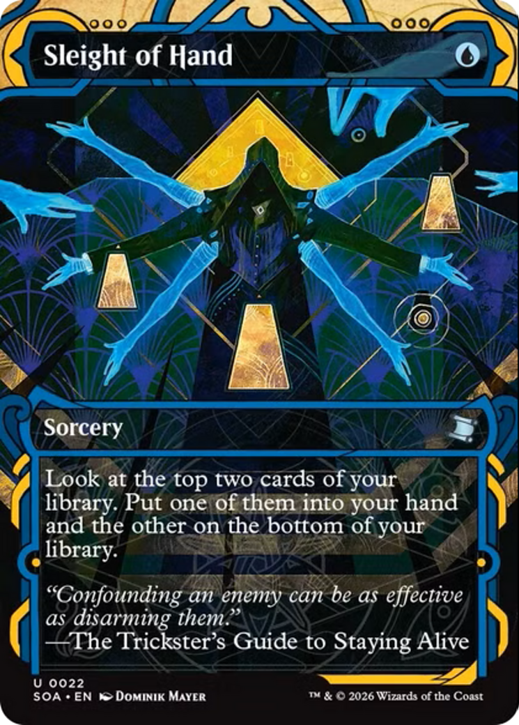 Sleight of Hand [Secrets of Strixhaven: Mystical Archive] | Impulse Games and Hobbies