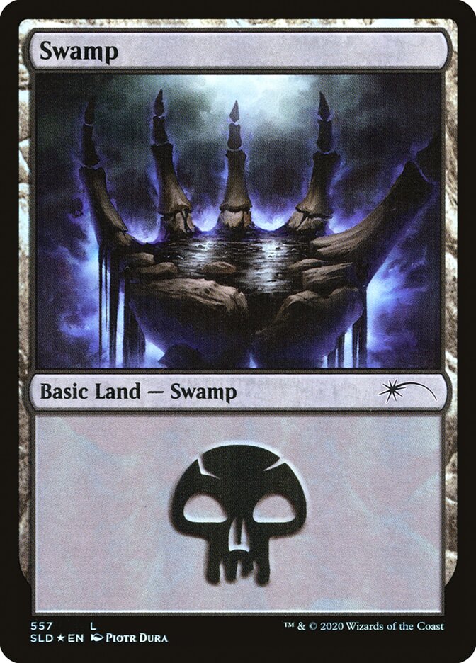 Swamp (Discarding) (557) [Secret Lair Drop Promos] | Impulse Games and Hobbies