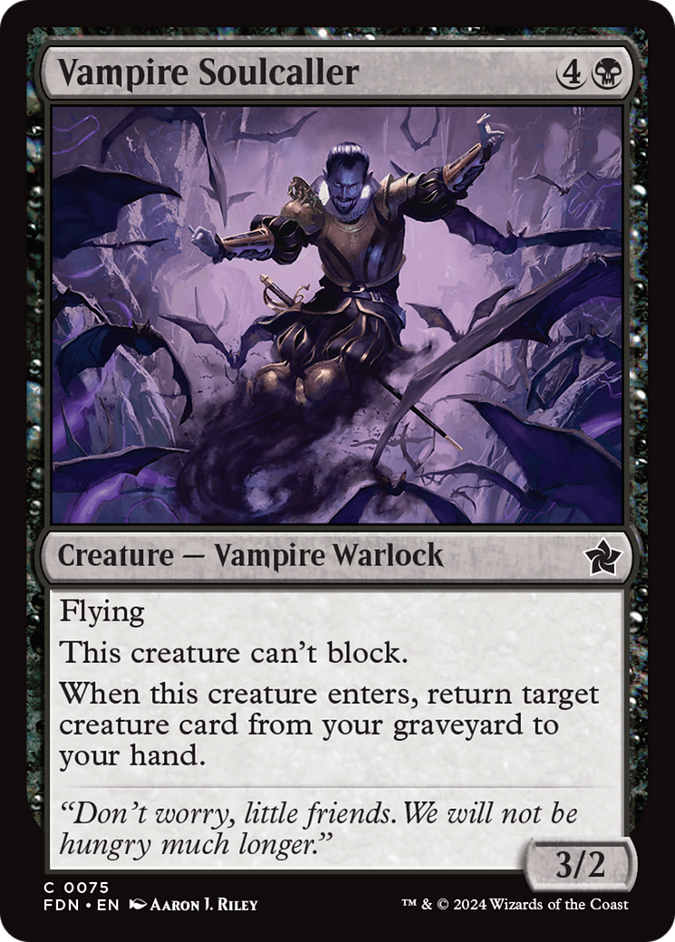 Vampire Soulcaller [Foundations] | Impulse Games and Hobbies