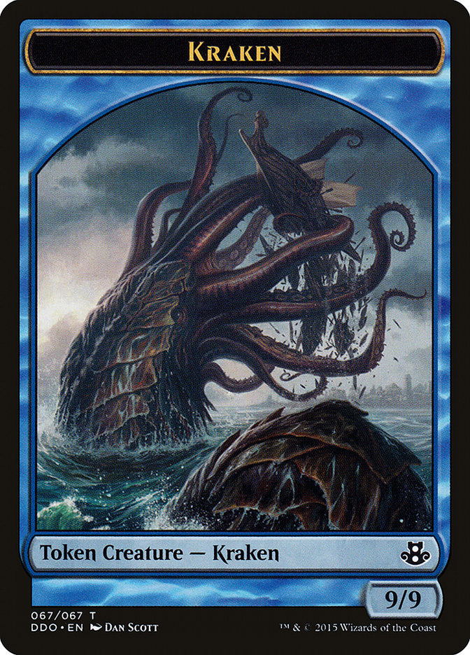 Kraken Token [Duel Decks: Elspeth vs. Kiora] | Impulse Games and Hobbies