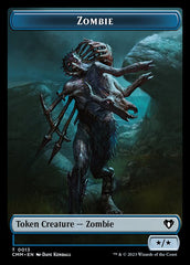 Human Soldier // Zombie (0013) Double-Sided Token [Commander Masters Tokens] | Impulse Games and Hobbies