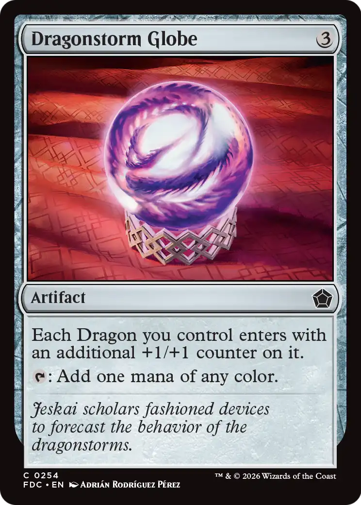 Dragonstorm Globe [Foundations Commander] | Impulse Games and Hobbies