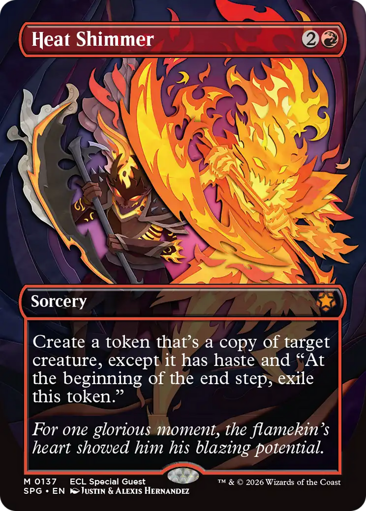 Heat Shimmer (Borderless) [Lorwyn Eclipsed Special Guests] | Impulse Games and Hobbies