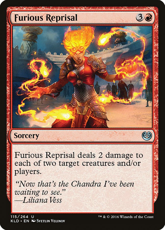 Furious Reprisal [Kaladesh] | Impulse Games and Hobbies