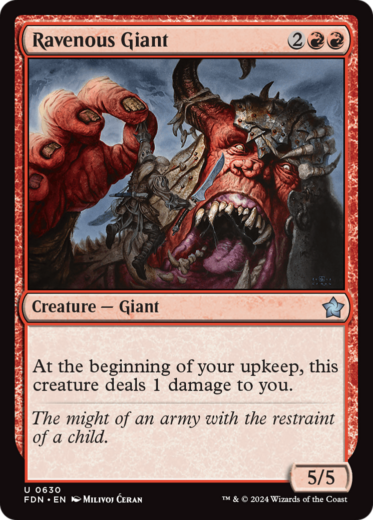 Ravenous Giant [Foundations] | Impulse Games and Hobbies